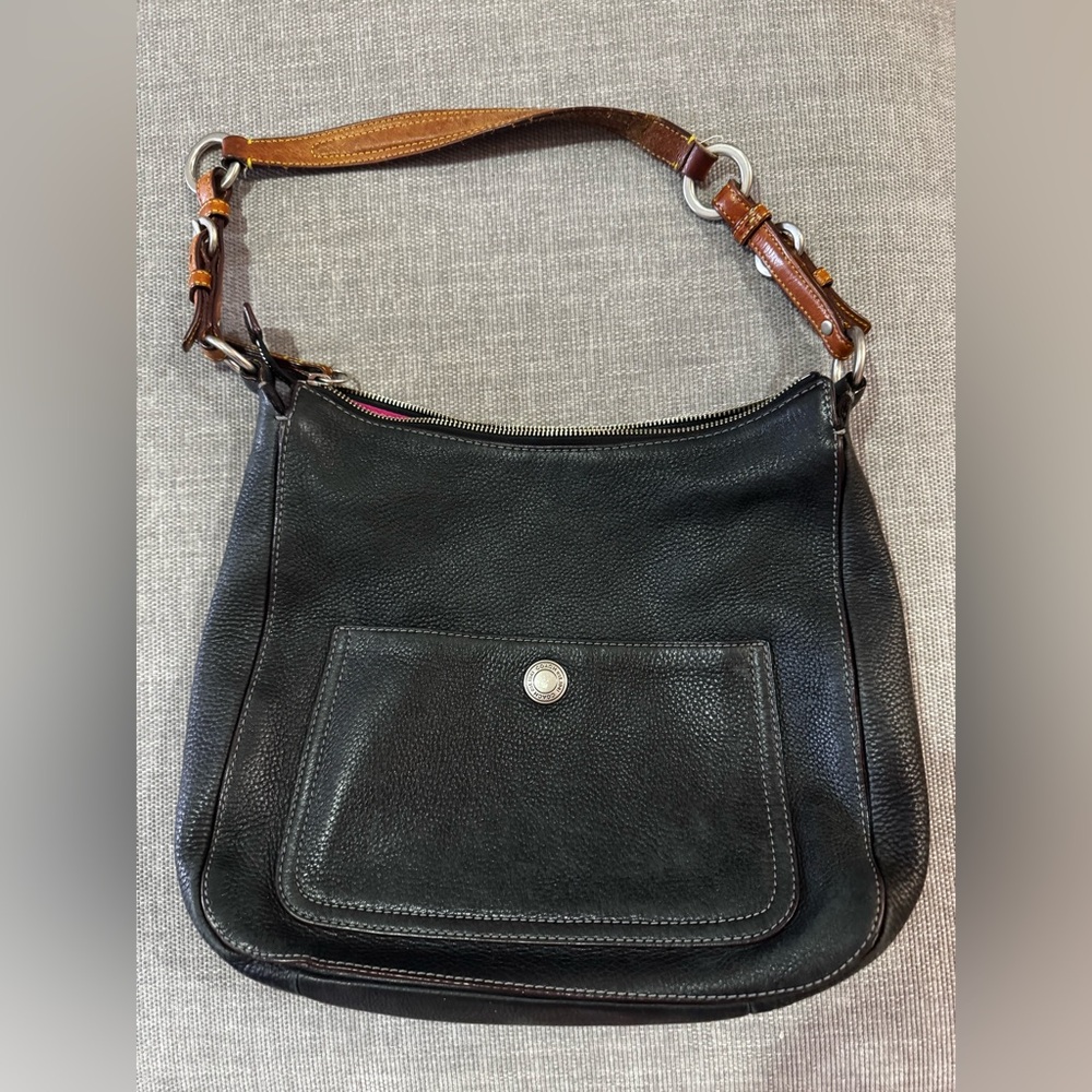 Coach Leather Shoulder Bag